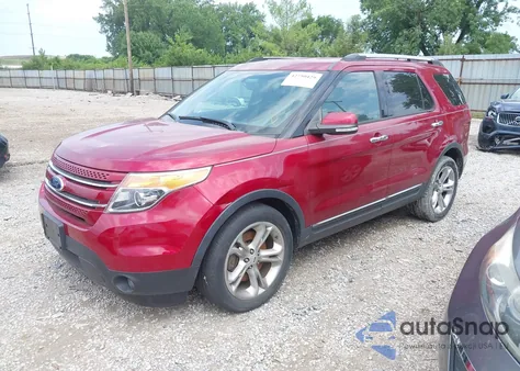 2014 Ford Explorer Limited z USA, uszkodzony, nr VIN 1FM5K7F89EGA23762